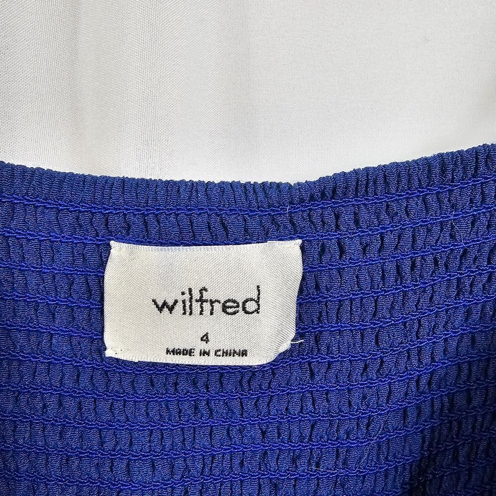 Aritzia Wilfred Bellow Dress in Navy - Size 4 - Picture 2 of 12